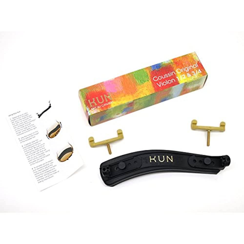 Kun Original Violin Shoulder Rest Fits 3/4 and 1/2