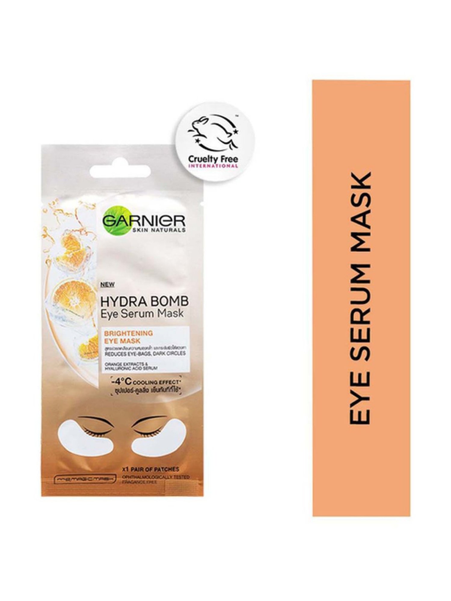 Garnier Hydra Bomb Eye Serum Mask Orange - 6 gm