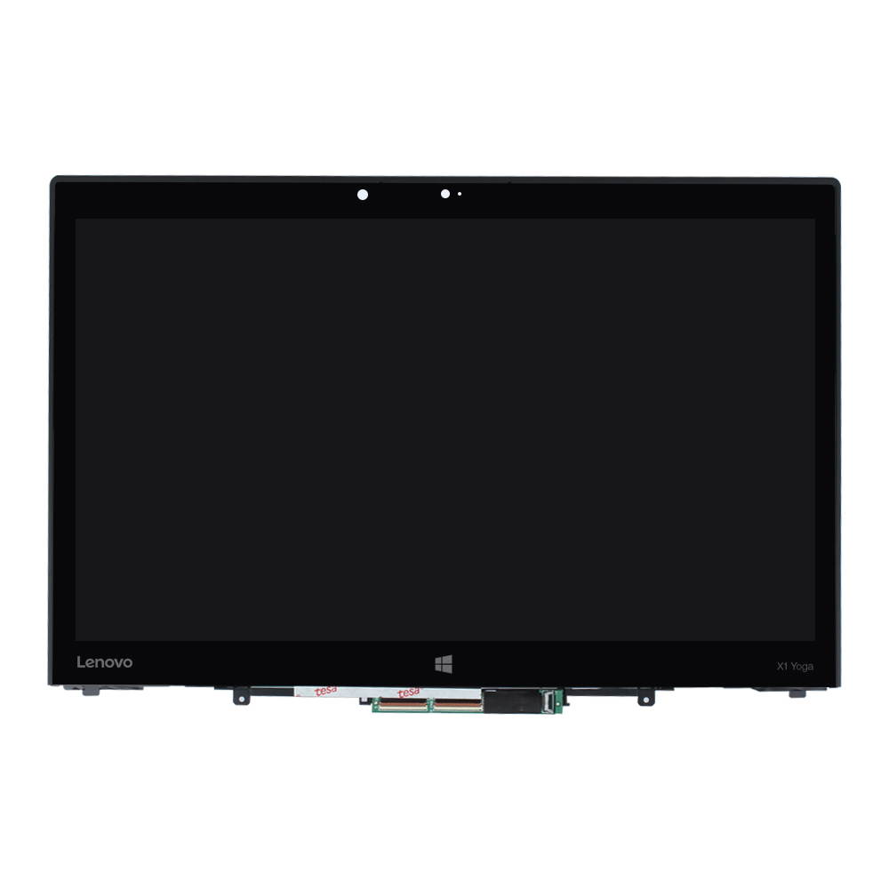 Screen Replacement for Lenovo ThinkPad X1 Yoga 20FR 20FQ 20FQ0036US 1ST 14" LED LCD Display Touch Screen Assembly w/ Digitier Control Board w/ Bezel
