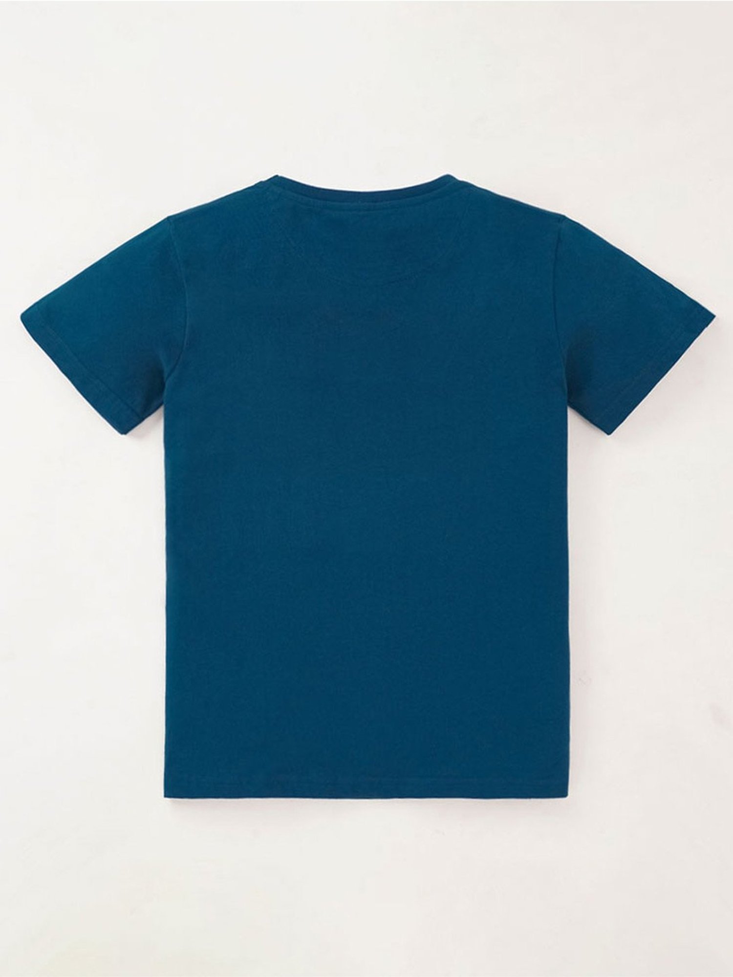Edheads Boys Blue Cotton Printed T-Shirt