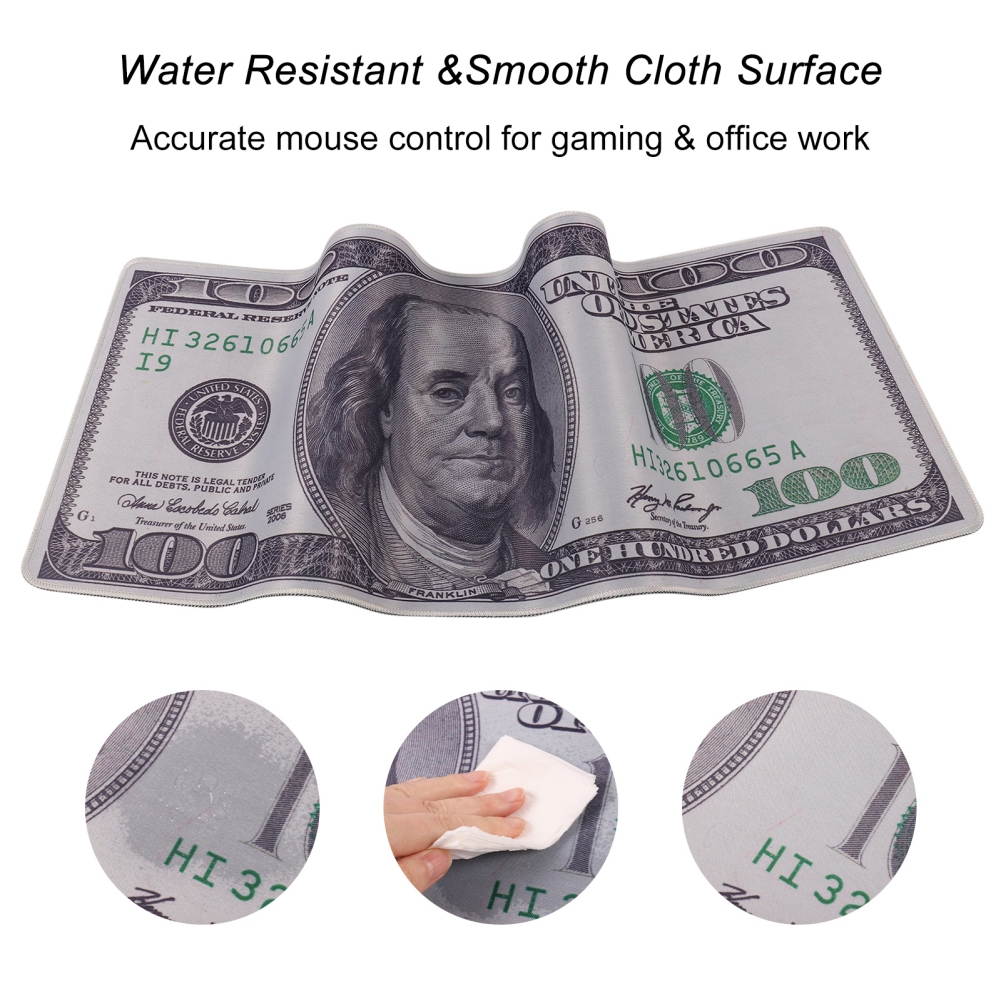 Gaming Mouse Pad Large Size 300*700MM Water-Resistant Extended Mouse Mat World Desk Mat Gaming Support for Computer, PC and Laptop