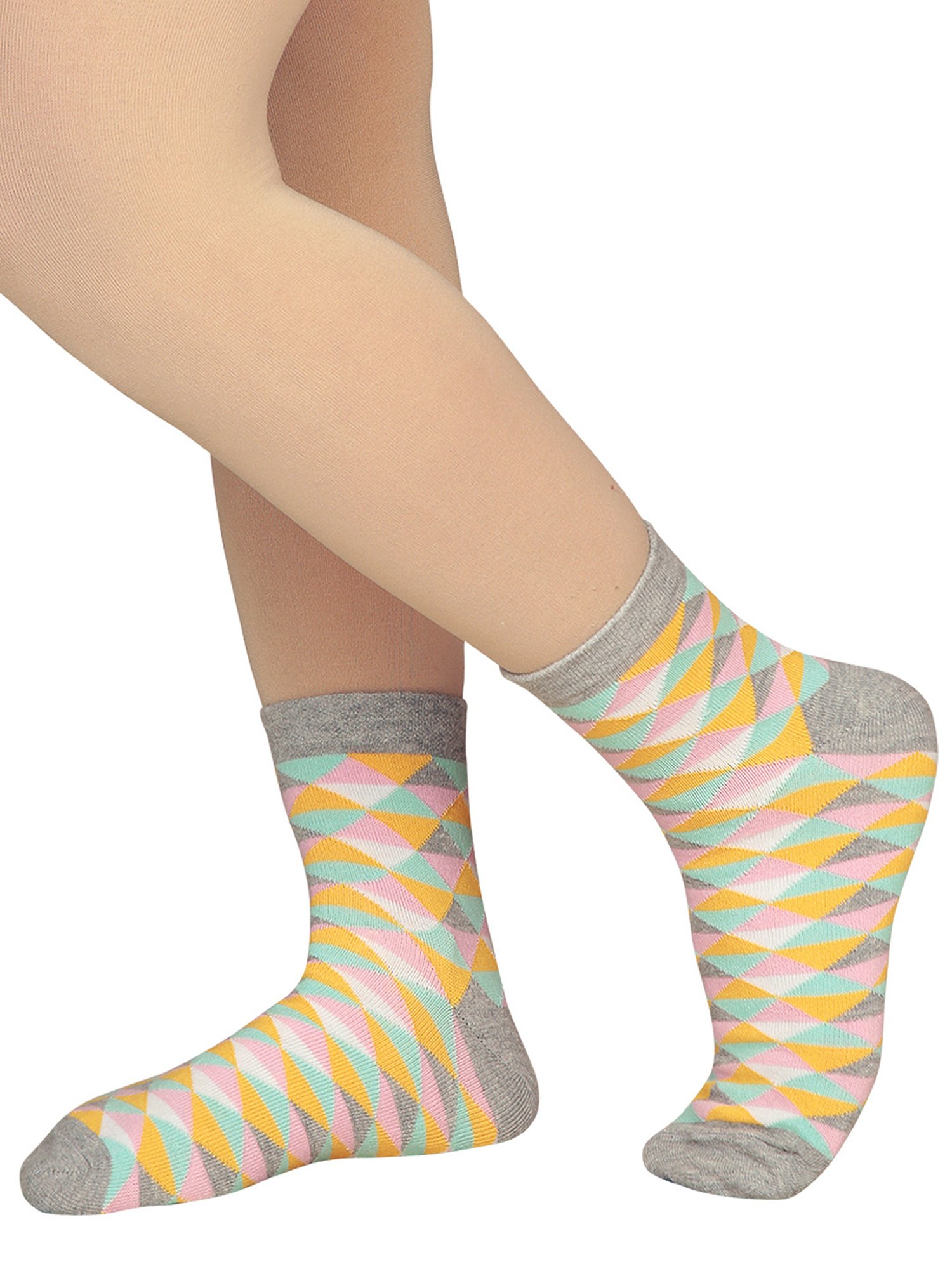 Women's 3pk Sheer Dot and Opaque Trouser Socks - A New Day™ Black 4-10