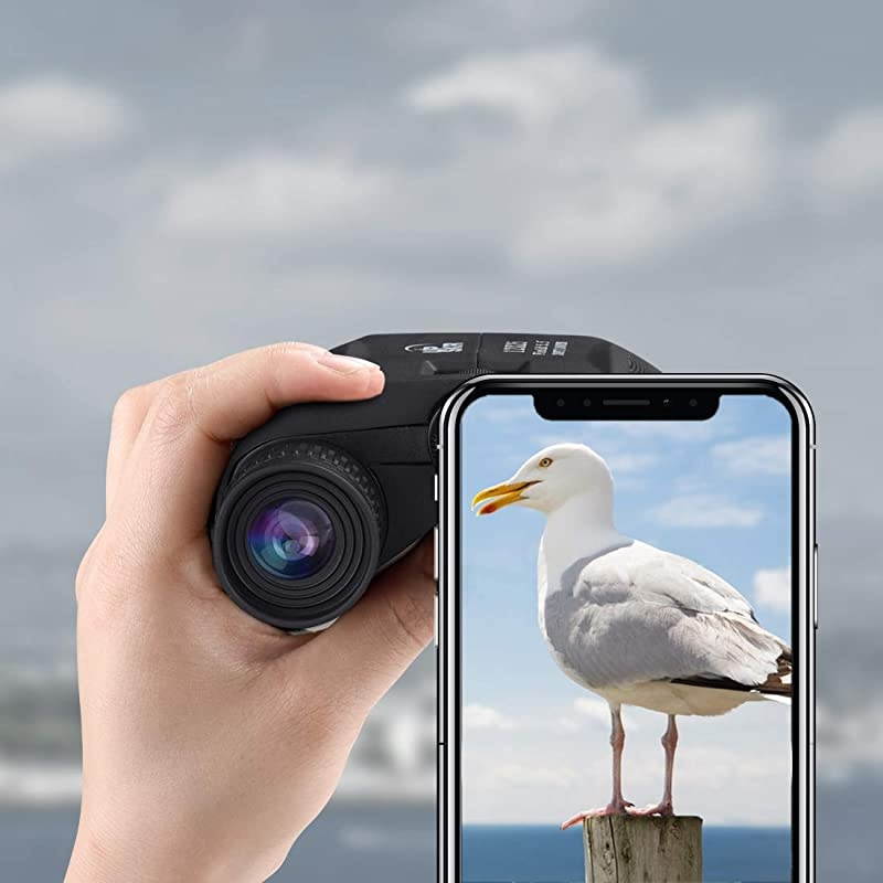 12x25 Compact Binoculars with Low Light Night Vision Large Eyepiece High Power Waterproof Binocular Easy Focus for Outdoor Hunting bird watching Traveling Sightseeing Fit For adults and kids