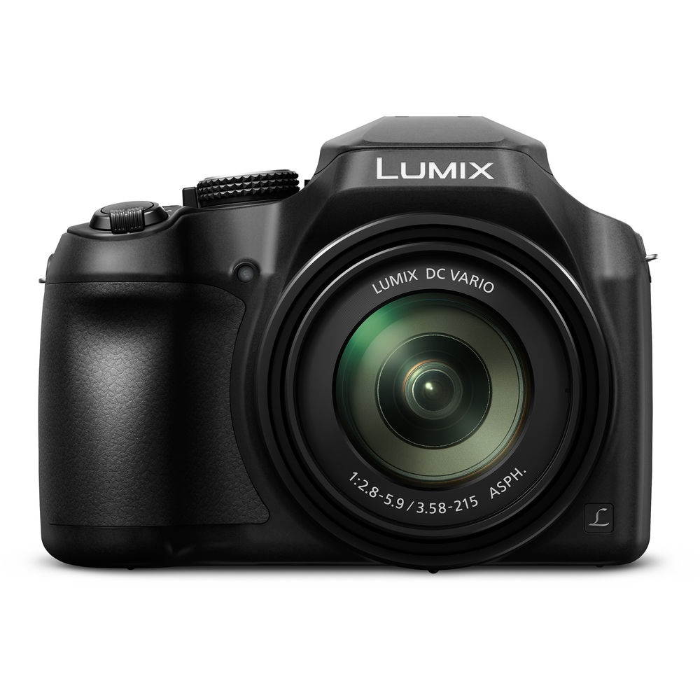 Panasonic Lumix DC-FZ80 Digital Camera - Cleaning Kit - Memory Card Wallet & Reader - 64GB Memory Card - Lens Cap Keeper + More