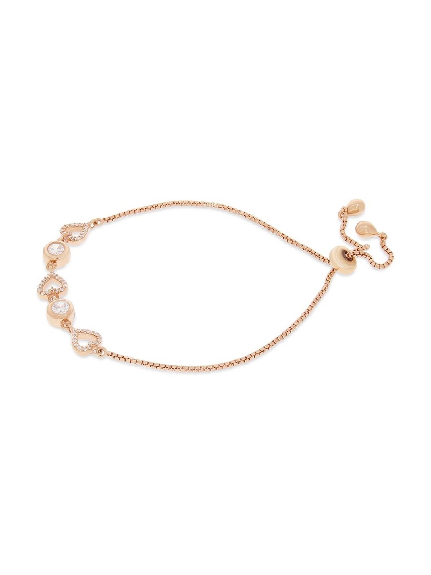 Anayra 92.5 Sterling Silver Sparkling Bracelet for Women