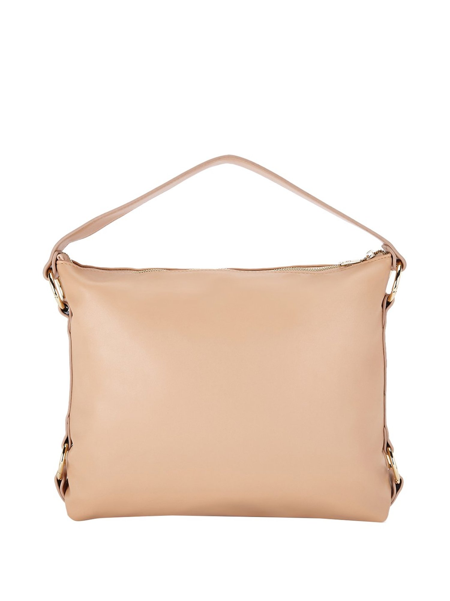 Giordano Beige Solid Handbag