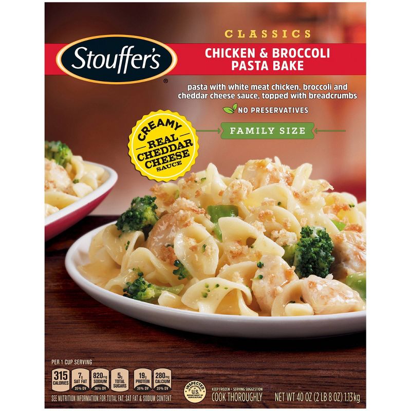 Stouffer's Frozen Chicken & Broccoli Pasta Bake Family Size - 40oz
