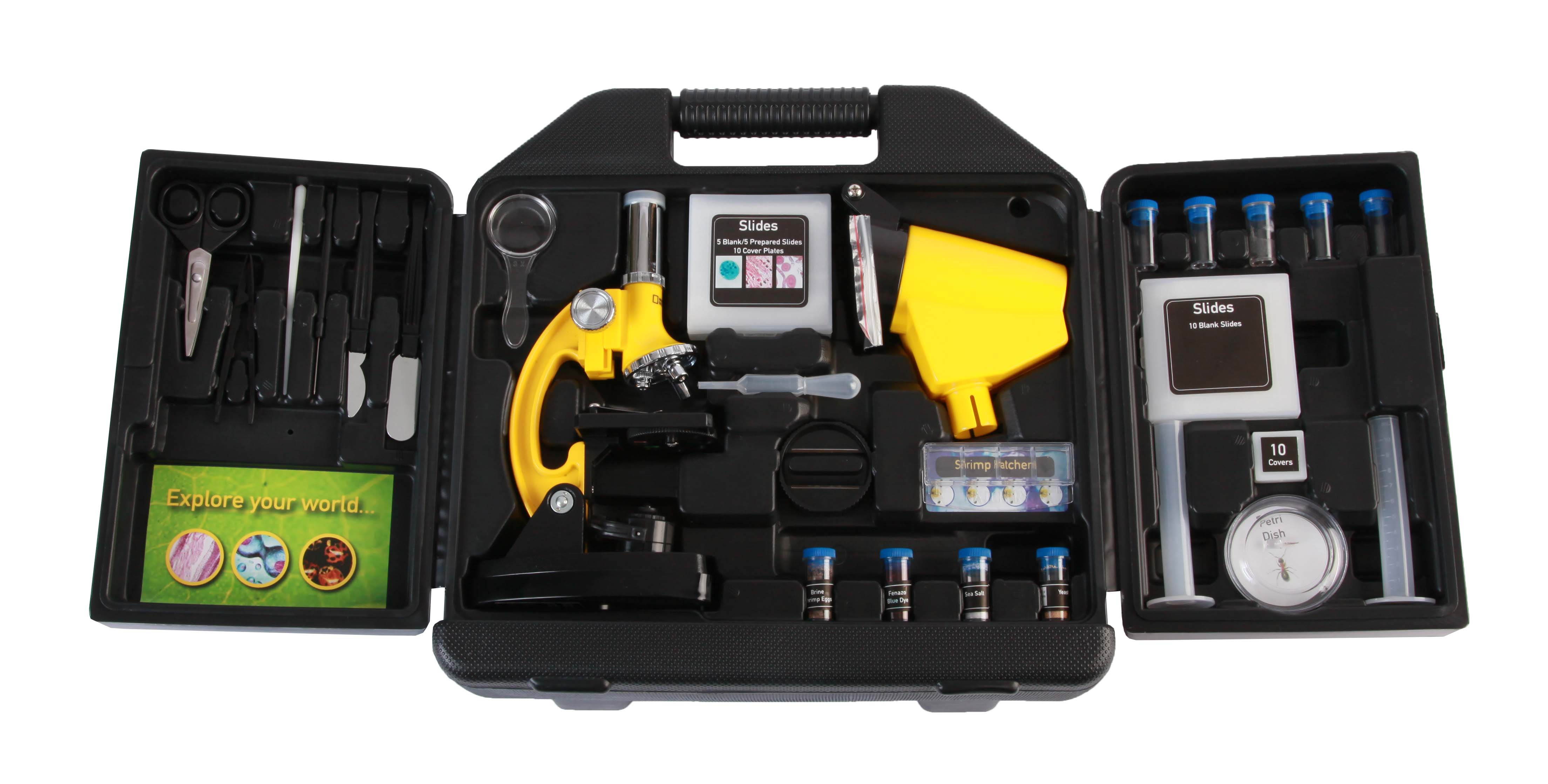 Nat Geo Series - 300x-1200x Microscope w/Hard Case