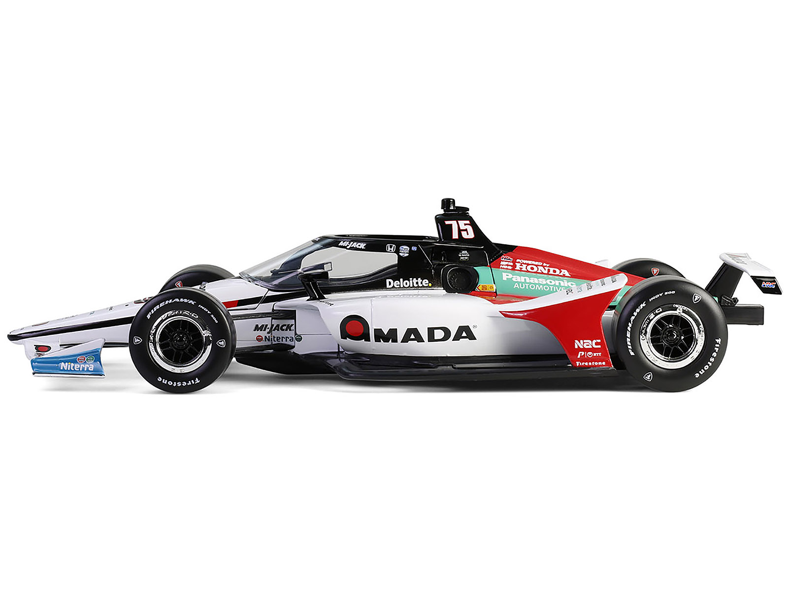 Dallara IndyCar #27 Kyle Kirkwood "AutoNation" Andretti Autosport "NTT IndyCar Series" (2024) 1/18 Diecast Model Car by Greenlight
