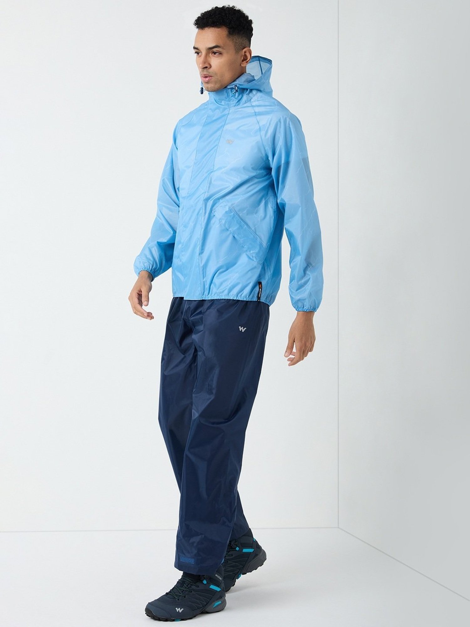 Wildcraft Ariel Blue Regular Fit Raincoat Set