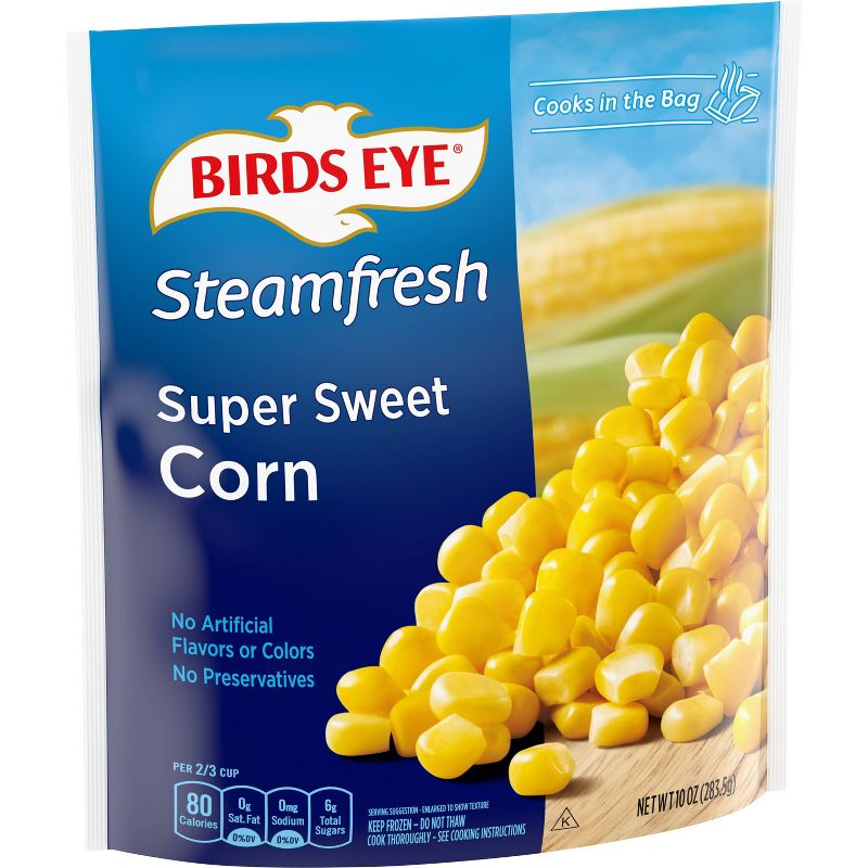 Birds Eye Steamfresh Selects Frozen Super Sweet Corn - 10oz