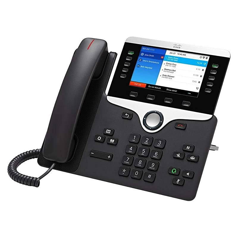 8861 IP Phone with Multiplatform Firmware - Charcoal