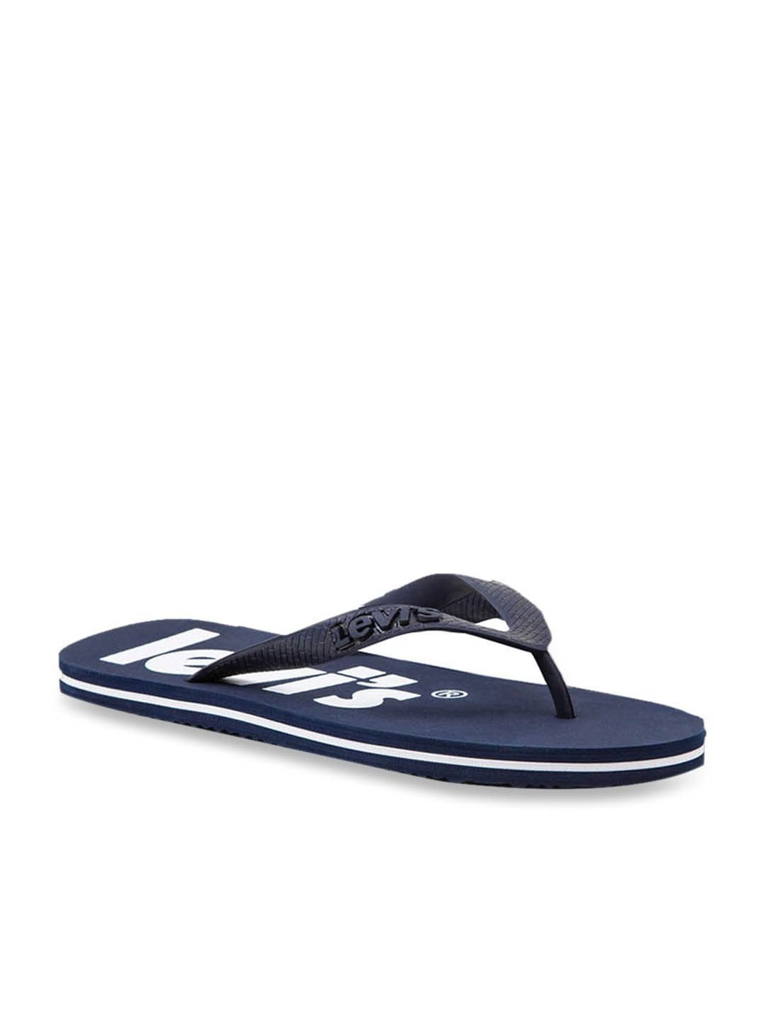 Levi's Men's Navy Flip Flops