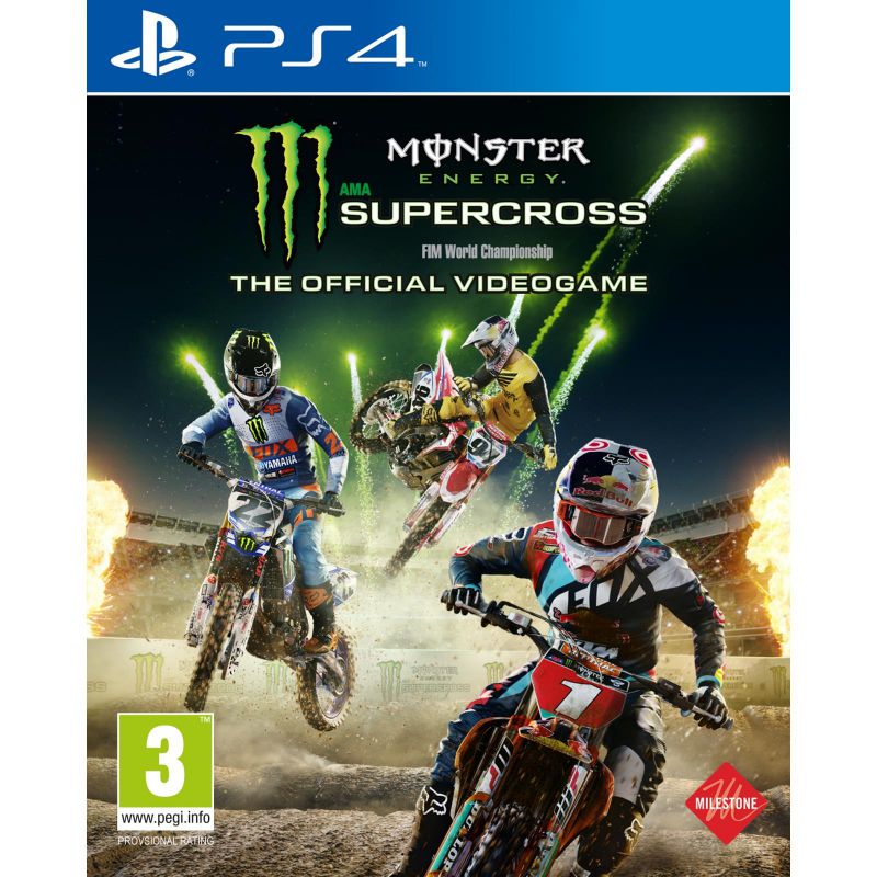 Monster Energy Supercross Videogame PS4 Game