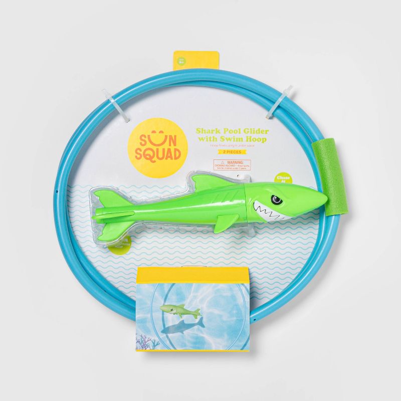 Sharkpedo Torpedo Swim Hoop - Sun Squad™