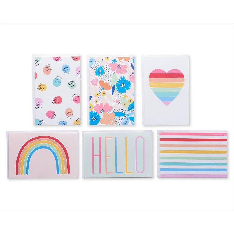 48ct Blanks Greeting Card Bundle With White Envelopes