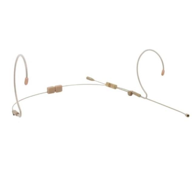 elite core hs12shtan osp dual earset microphone with cable for shure