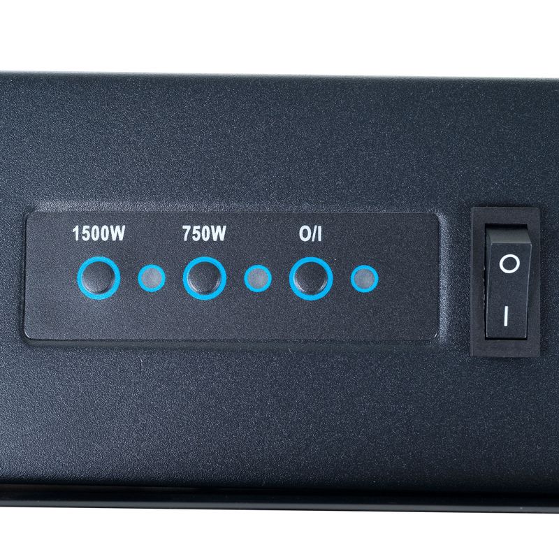 Northwest Electric Fireplace With Wall Mount & Remote Mahogany