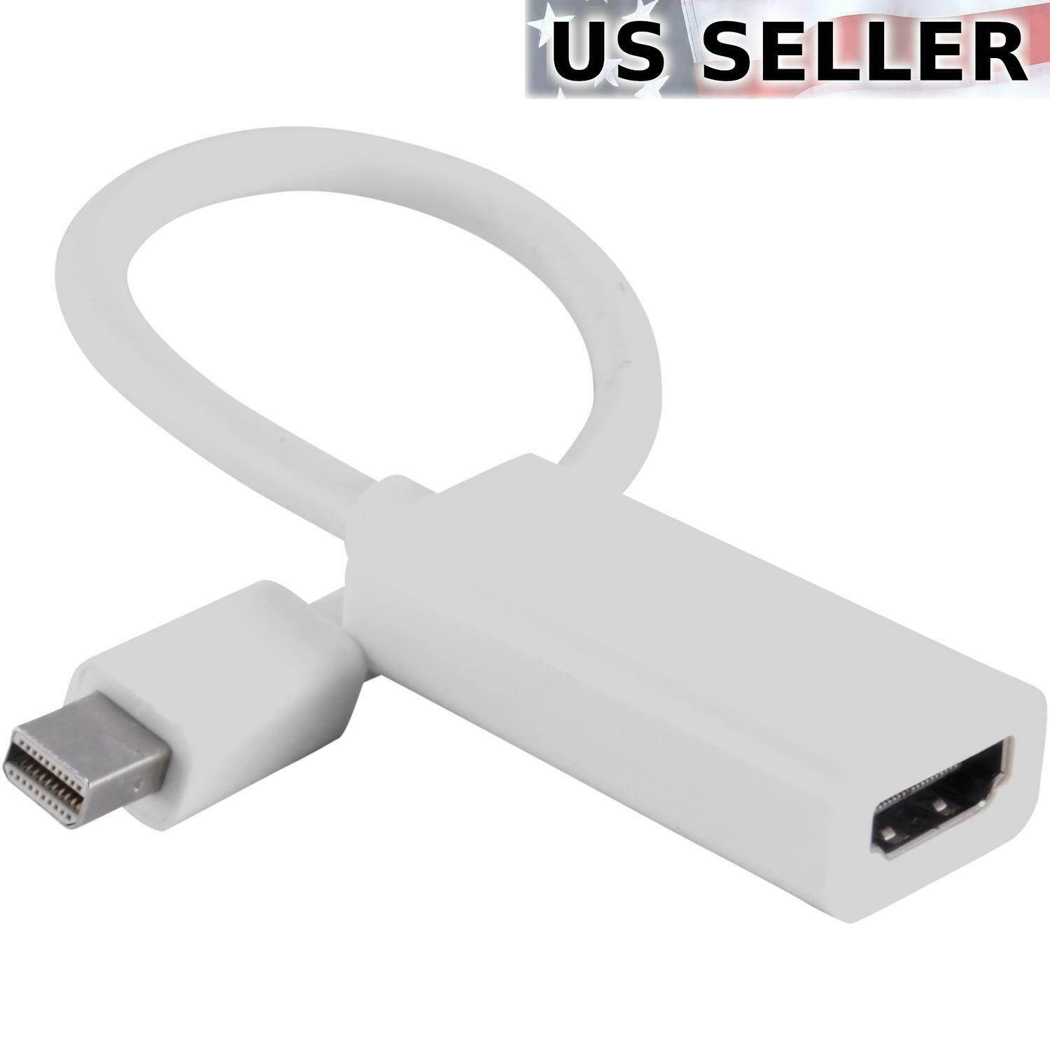 Thunderbolt Mini Display Port DP To HDMI Cable Adapter for Windows Laptop