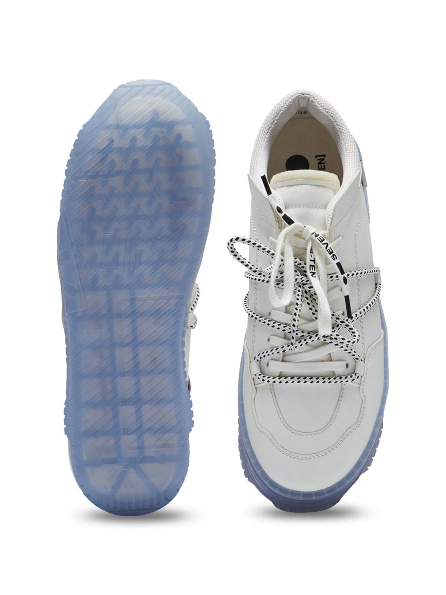 7-10 Men's White Elevate Street Sneakers