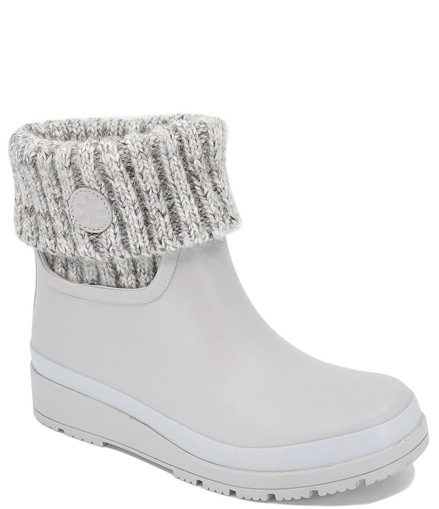 Splendid Dara Sweater Collar Rain Booties
