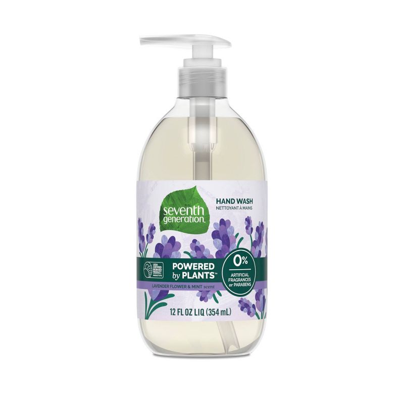 Seventh Generation Hand Wash - Lavender Flower & Mint - 12 fl oz