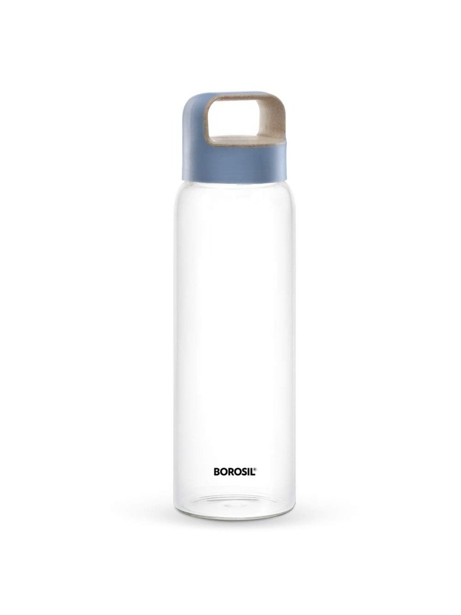 Borosil Water Bottle For Hot & Cold Water (Blue, 750 ml)