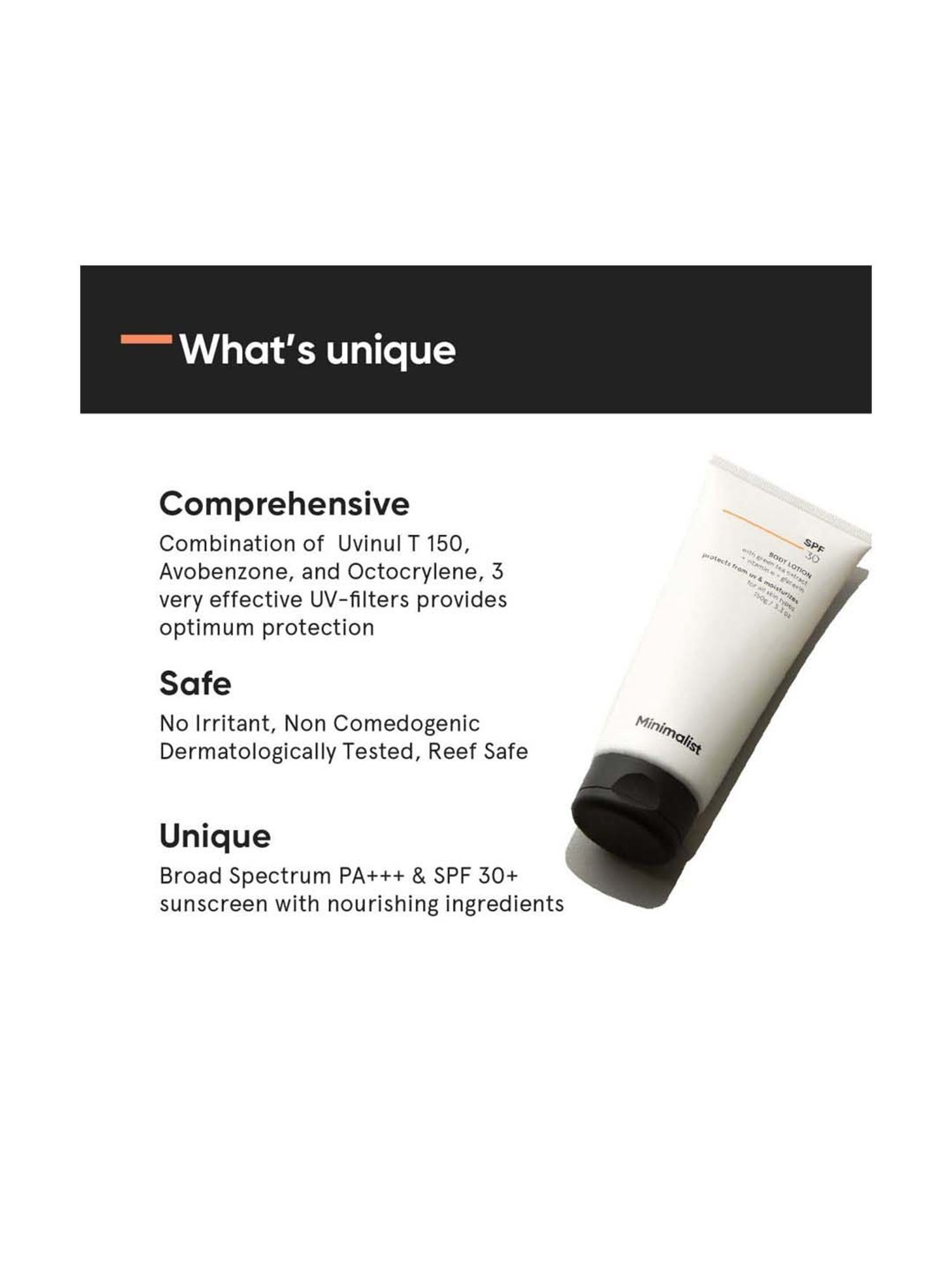 Minimalist SPF 30 Body Lotion - 150 gm