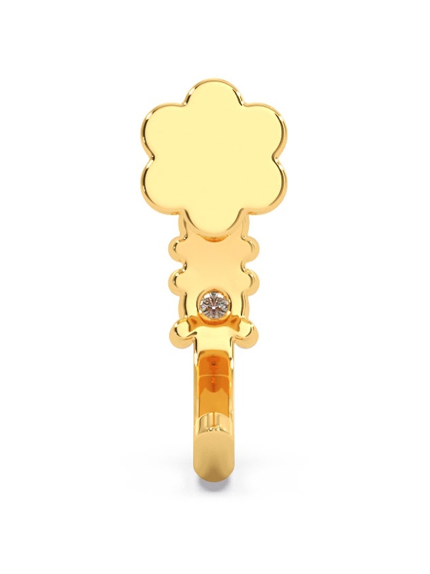 Joyalukkas 18k Gold & Diamond Nosepin