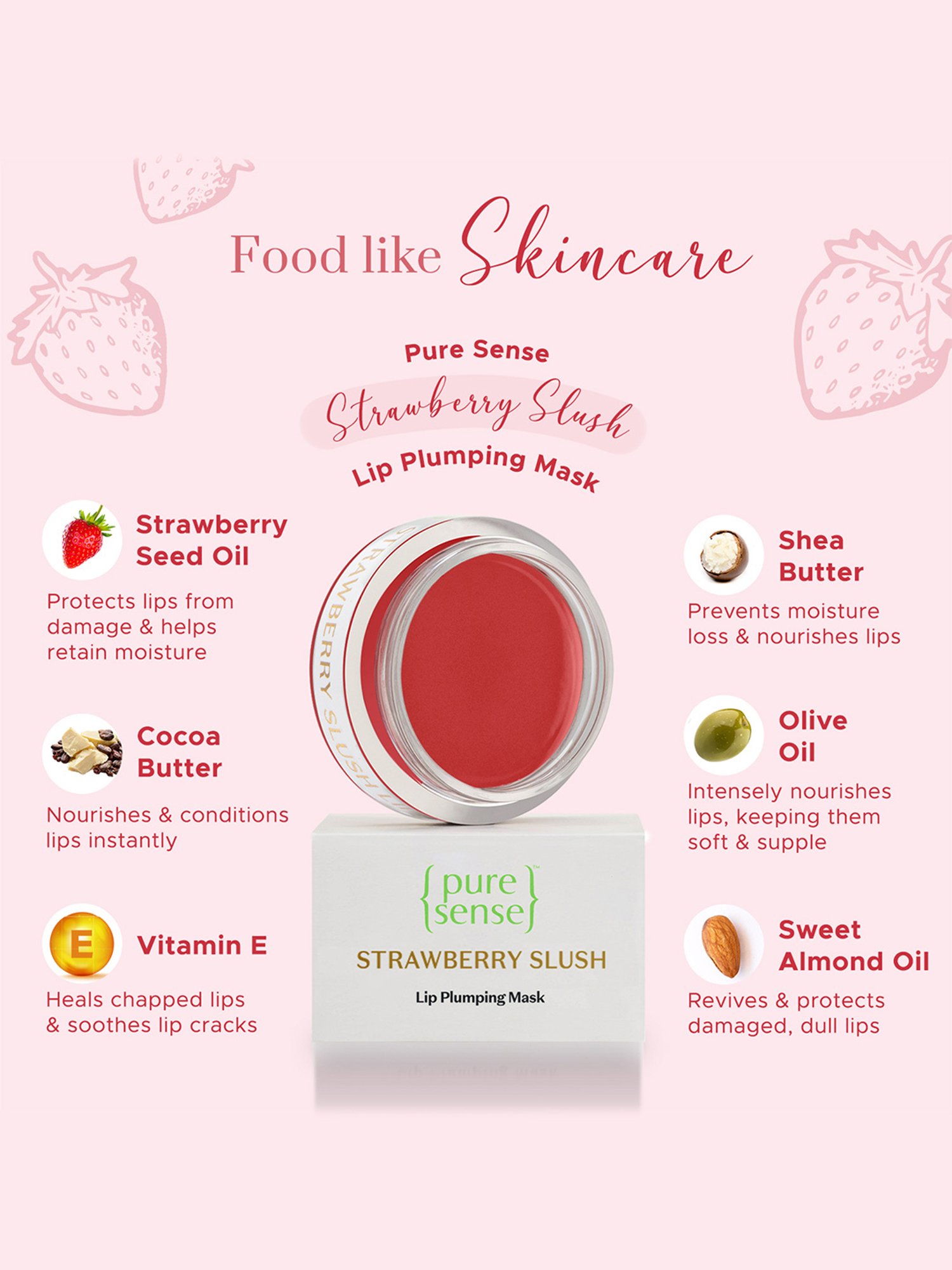 Glowiest Sweet Dreams Green Grape Lip Mask - 20 gm