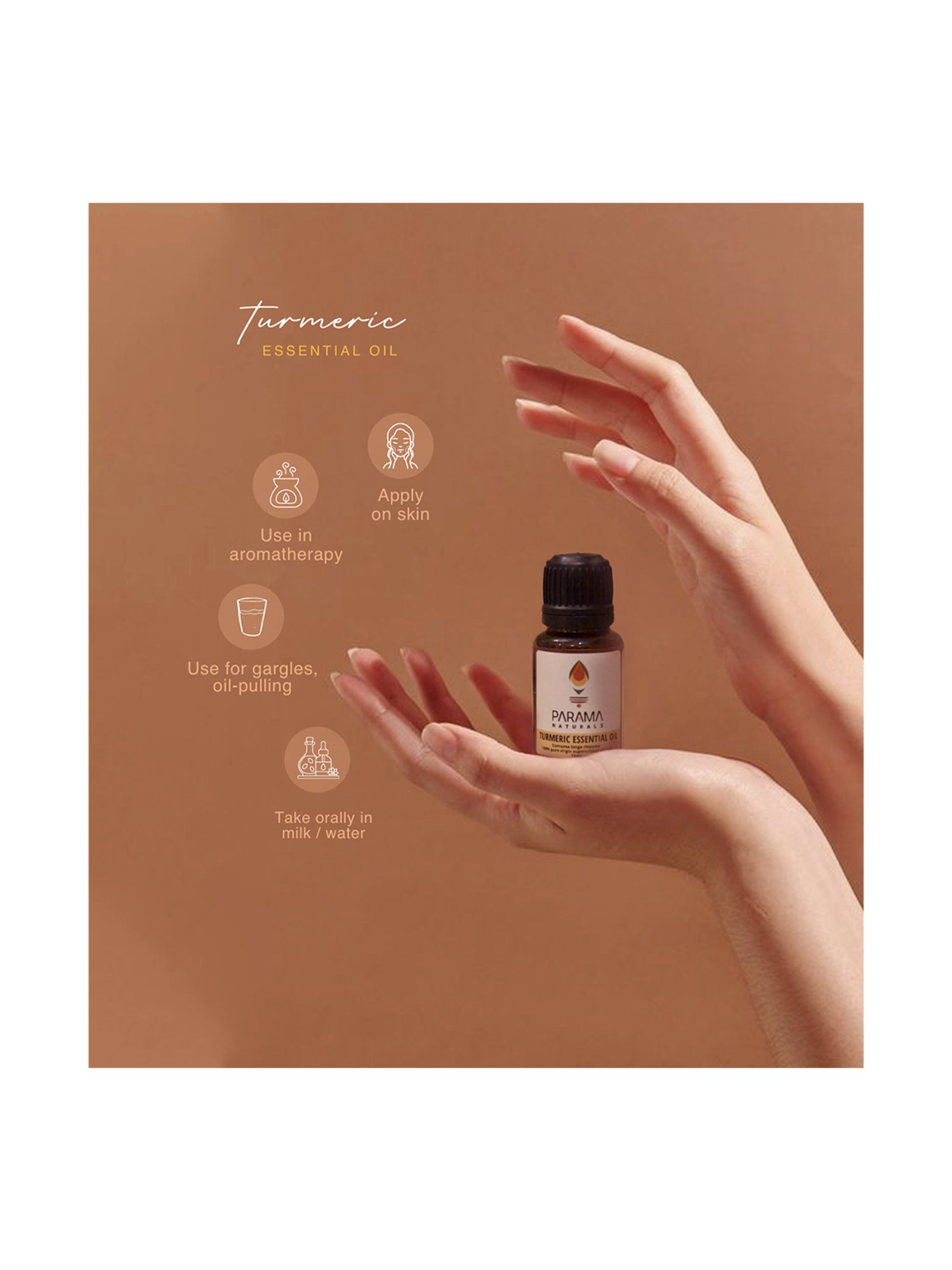 Parama Naturals Turmeric Essential Face Oil - 15ml