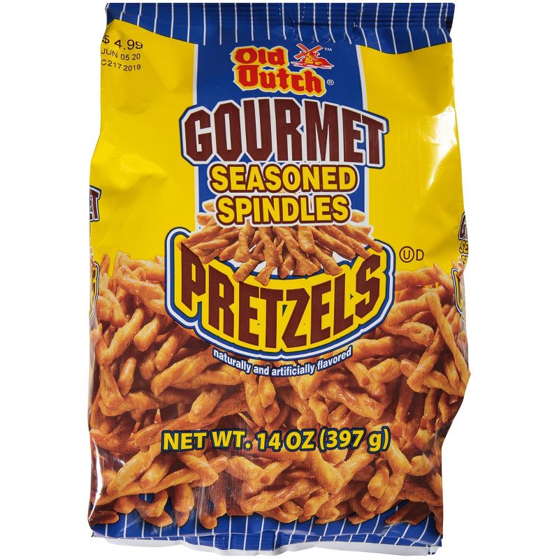 Old Dutch Seasoned Spindle Pretzel - 14oz