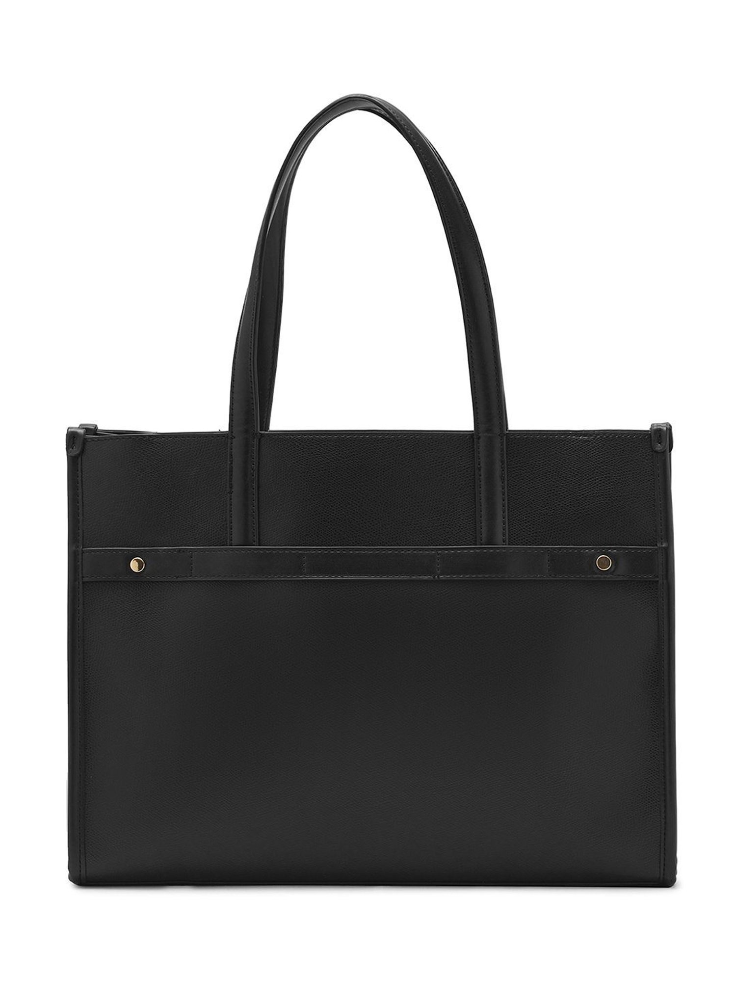 Miraggio Marcy Black Large Tote Bag