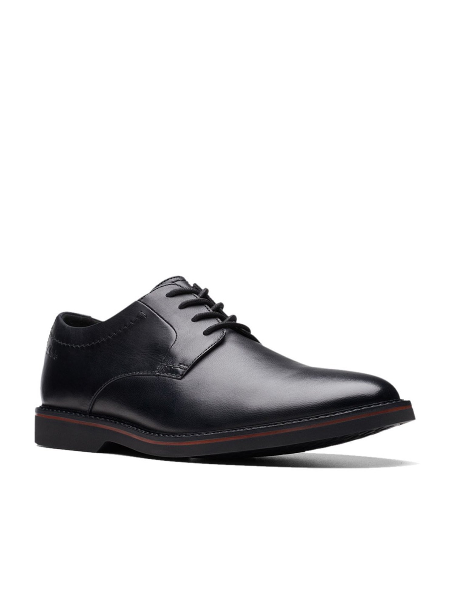 Clarks Men's Atticus LT Black Derby Shoes