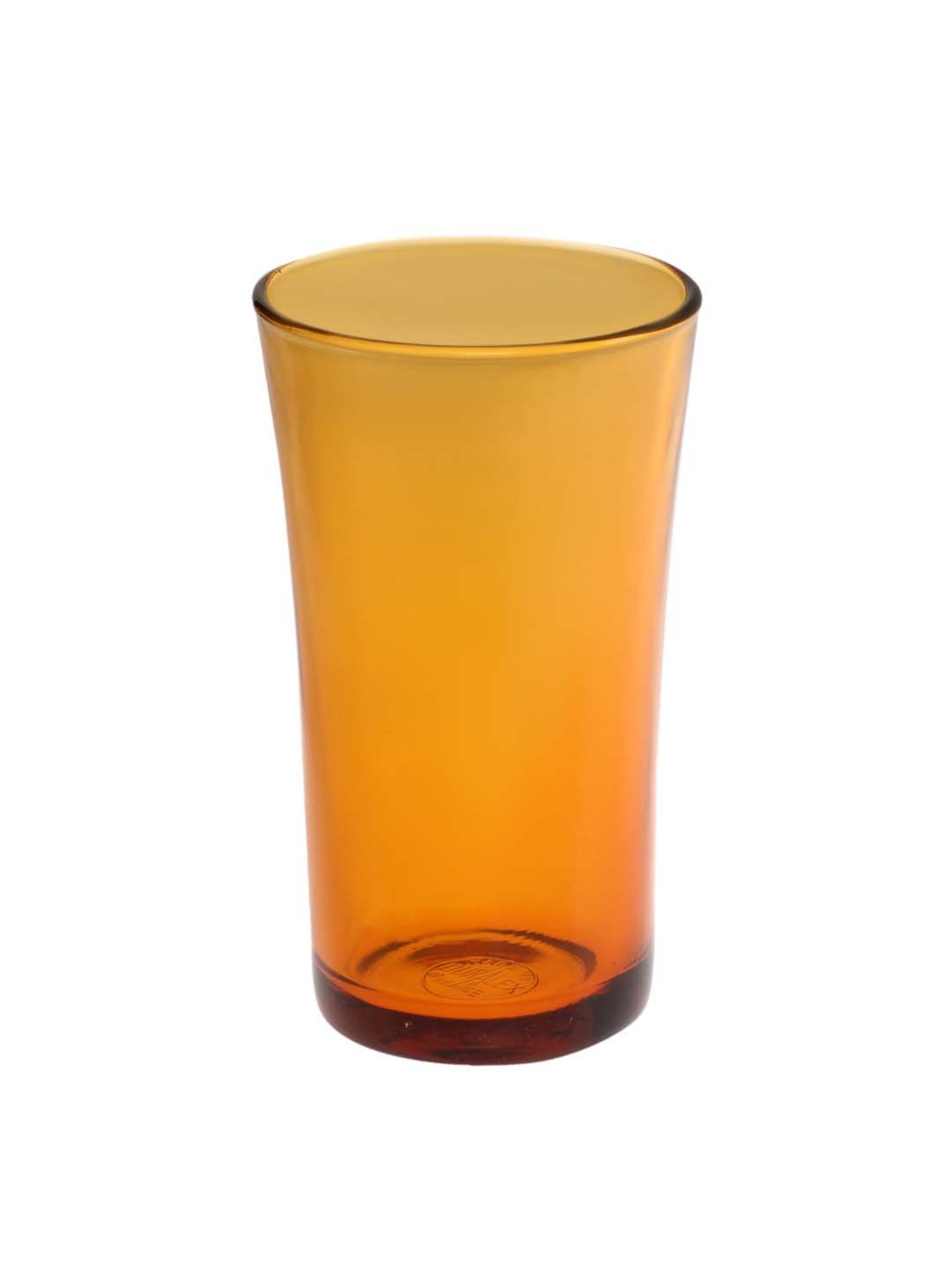 Duralex 'Lys' Orange Glass 21.5 cm Tumbler (0.28 L) - Set of 6