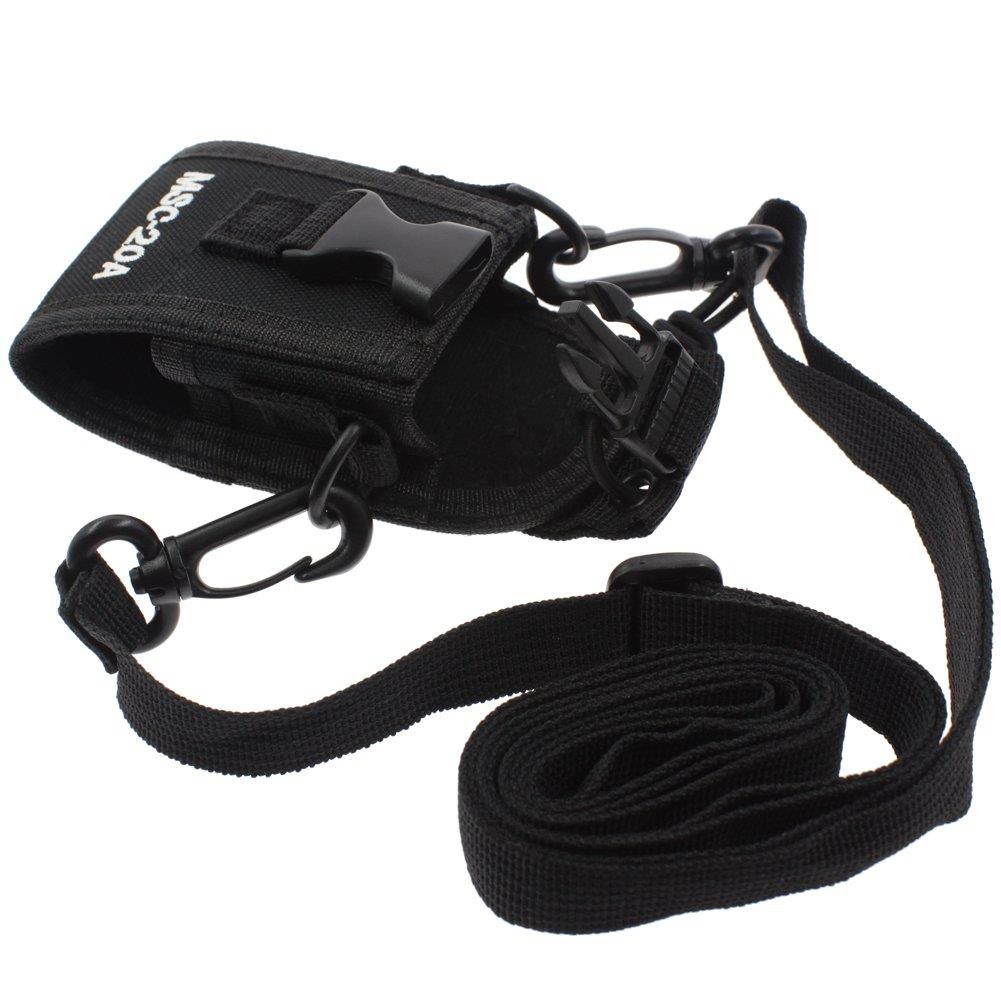AOER Multi-Function Universal Fabric Pouch Case Holder Case MSC-20A For GPS Two Way Radio Walkie Talkie Motorola Kenwood Midland ICOM Yaesu