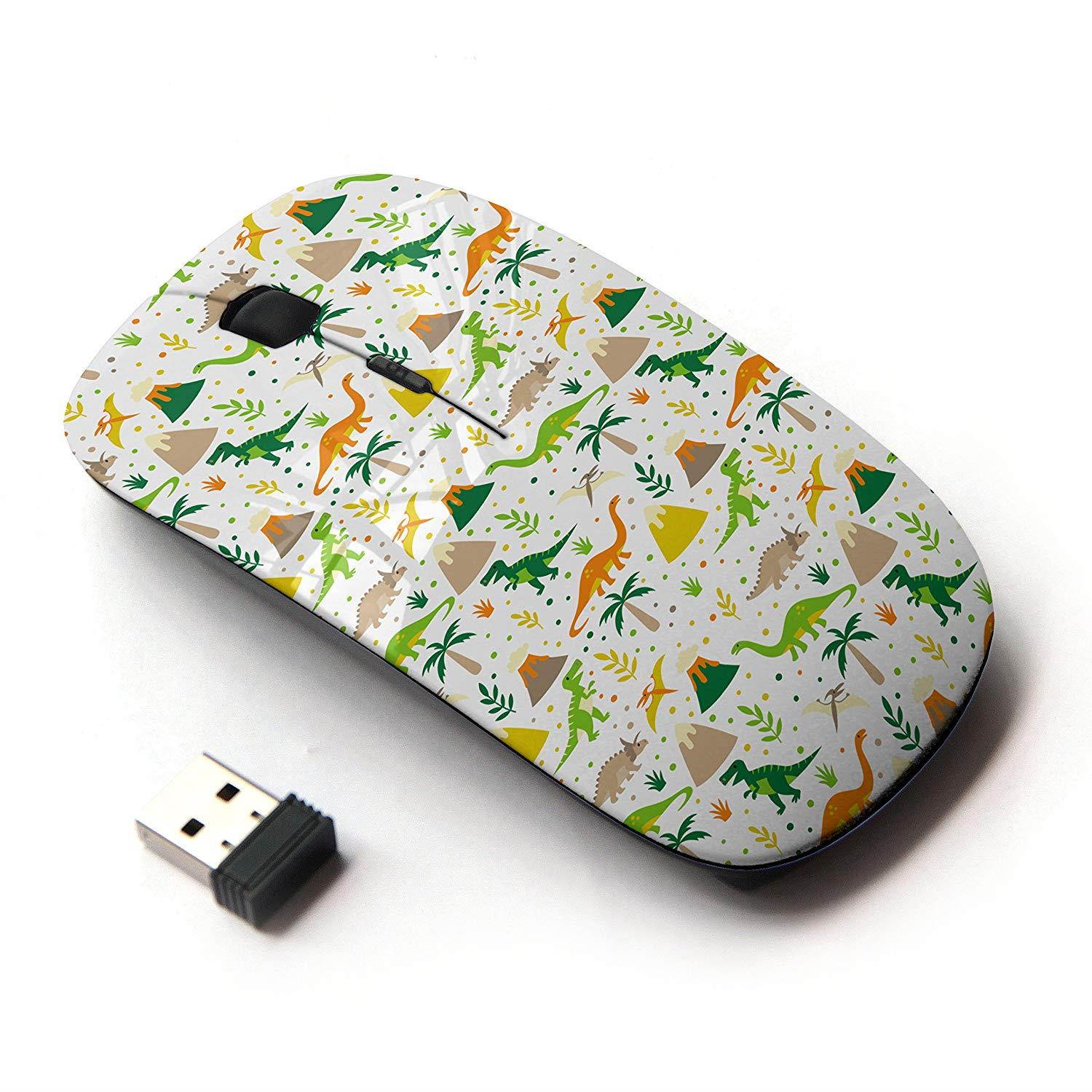 KOOLmouse [ Optical 2.4G Wireless Computer Mouse ] [ Happy Kids Dinosaur ]