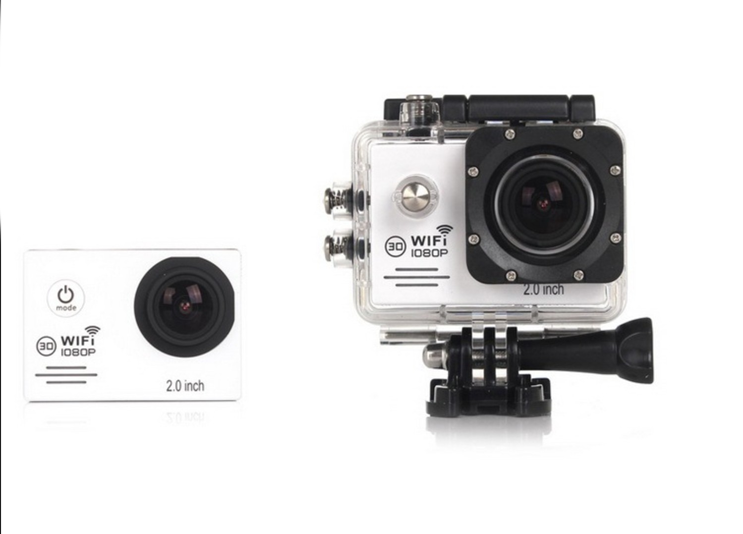 SJ7000 Sports Waterproof Camera 1080P 12M HD Helmet Motorcycle Underwater Cam - 170 Wide Angle Lens - 2.0 LCD - 4X Zoom