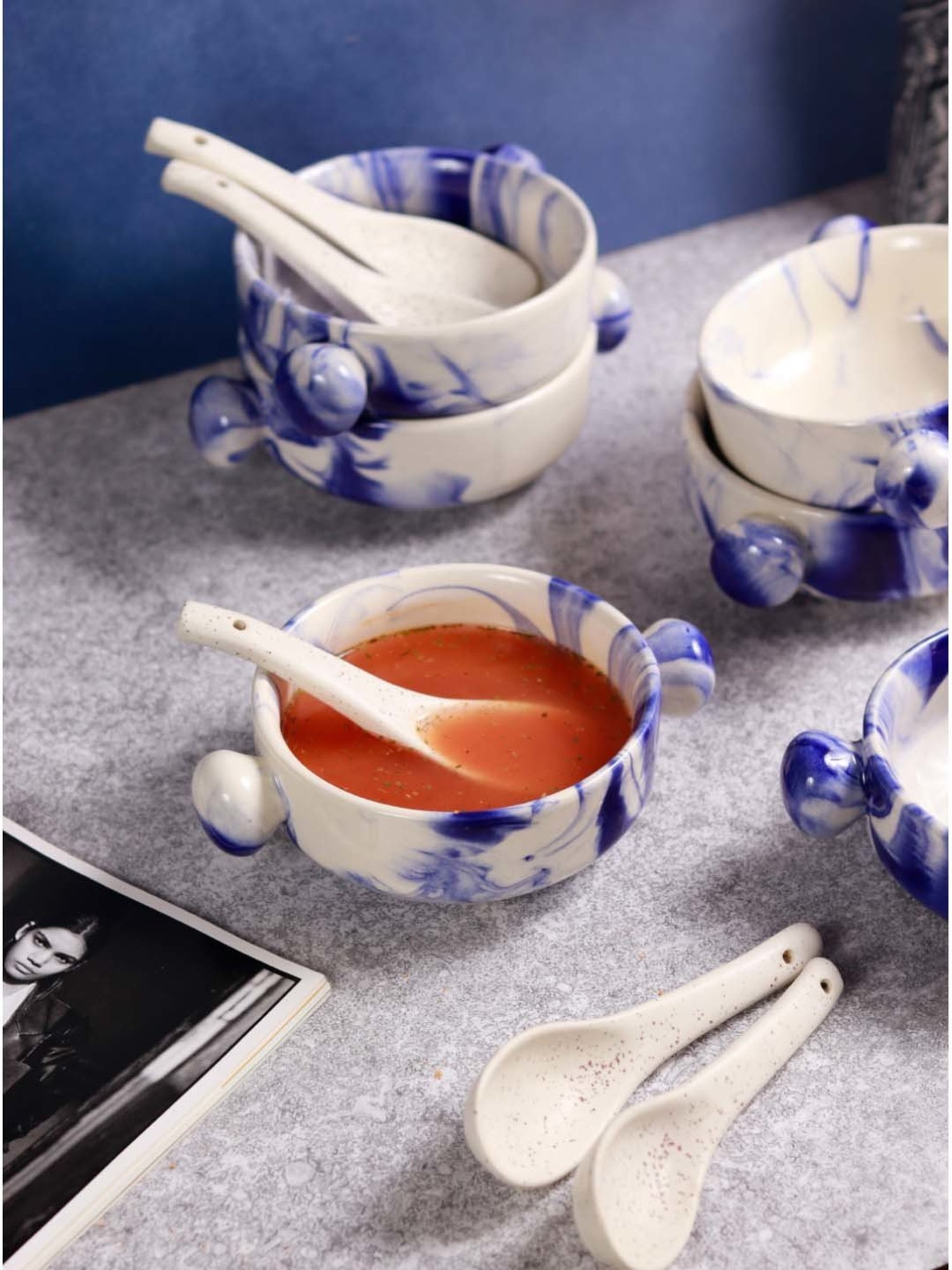 @home Nilkamal Black Polypropylene Snack Bowl With Lid (0.46 L)