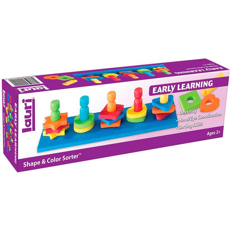 Lauri Shape and Color Sorter, 31 pc