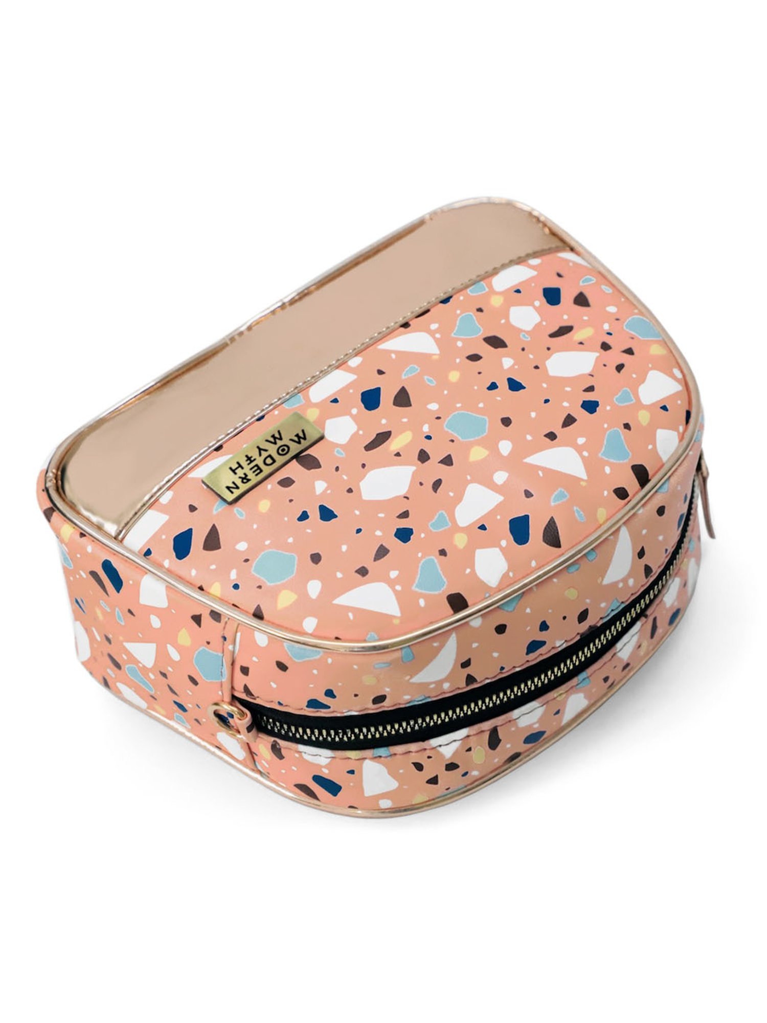 Modern Myth Pink Printed Medium Cross Body Bag