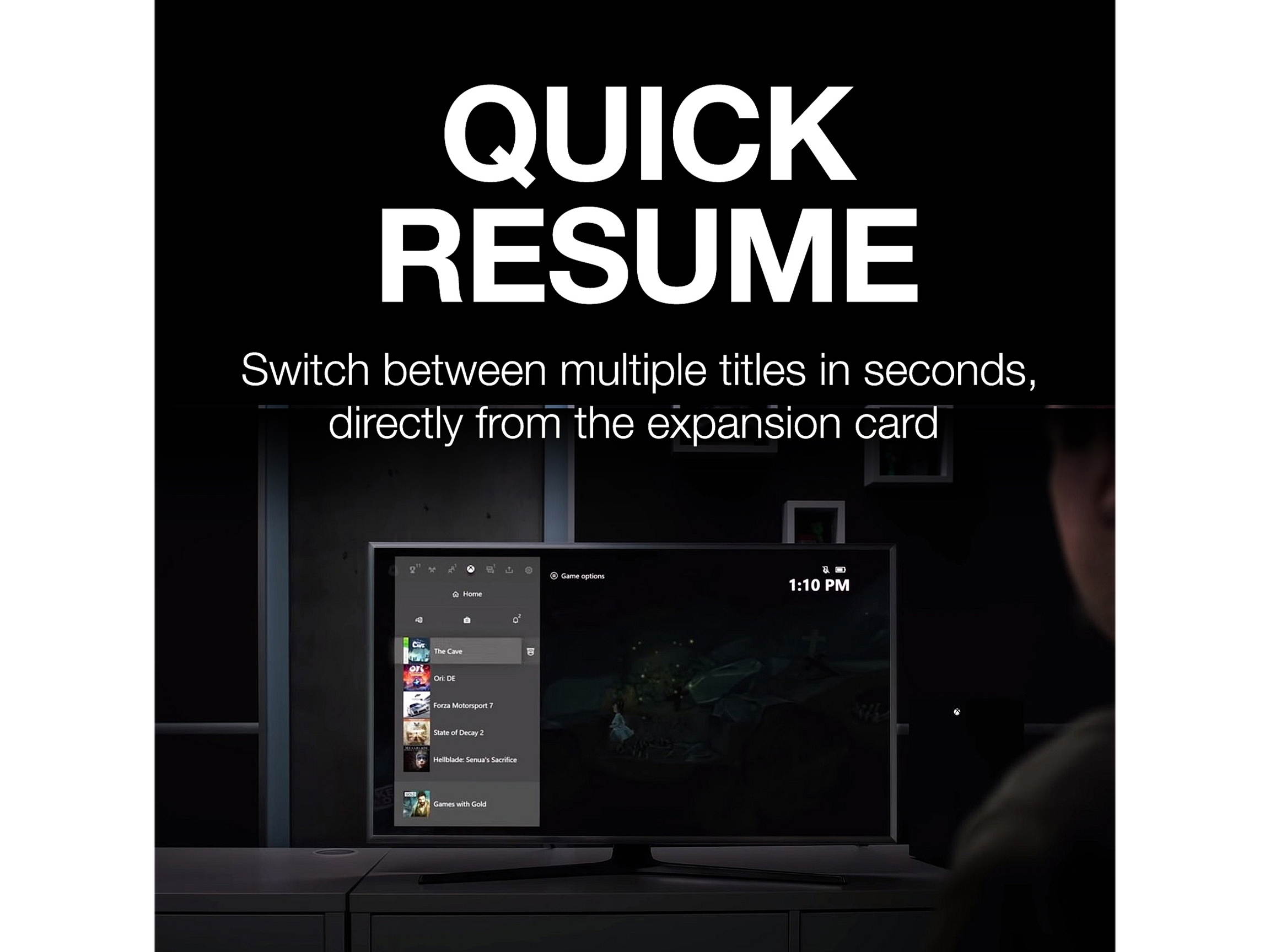 Seagate Storage Expansion Card for Xbox Series X|S 1TB Solid State Drive - NVMe Expansion SSD for Xbox Series X|S (STJR1000400)