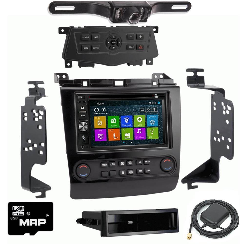 Otto Navi In Dash Navigation System DVD GPS Navigation Multimedia Radio and Dash Kit for Nissan Maxima 2009-2014 with back up camera and extra