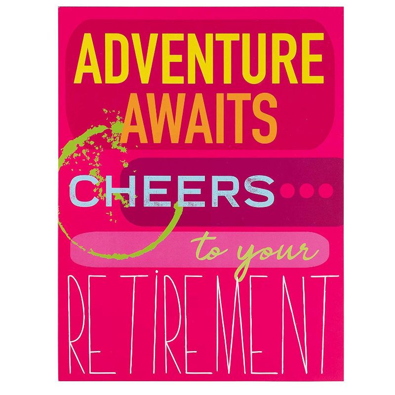 3-Pack Large Jumbo Retirement Farewell Cards with Envelopes, 8.5 X 11 inches Letter-Size for Coworkers, Employee, Boss, 3 Designs