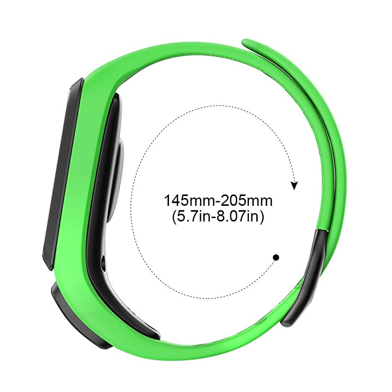 Silicone Watch Band Replacement for SparkSpark 3Golfer 2AdventurerRunner 23 Smartwatch for Man WomenGreen