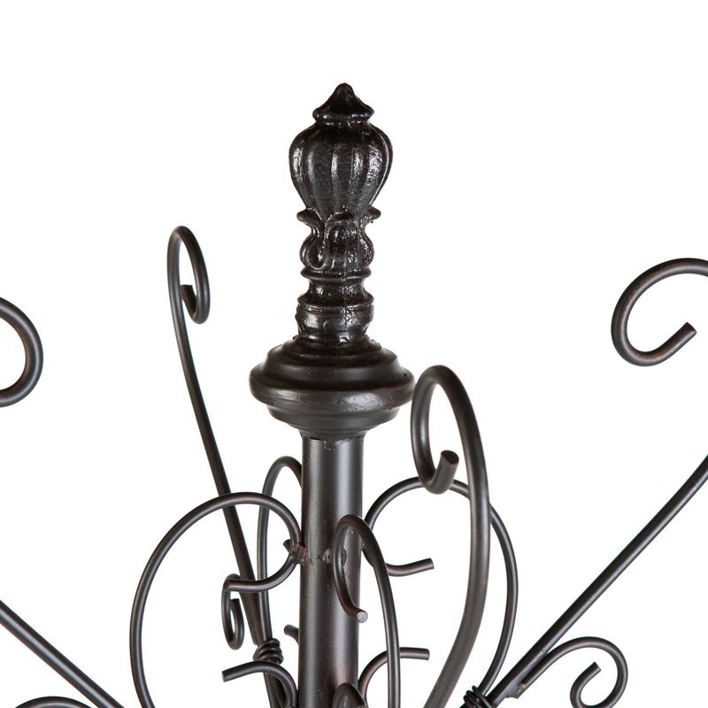 Santa Fe Hall Tree Brown - Linon