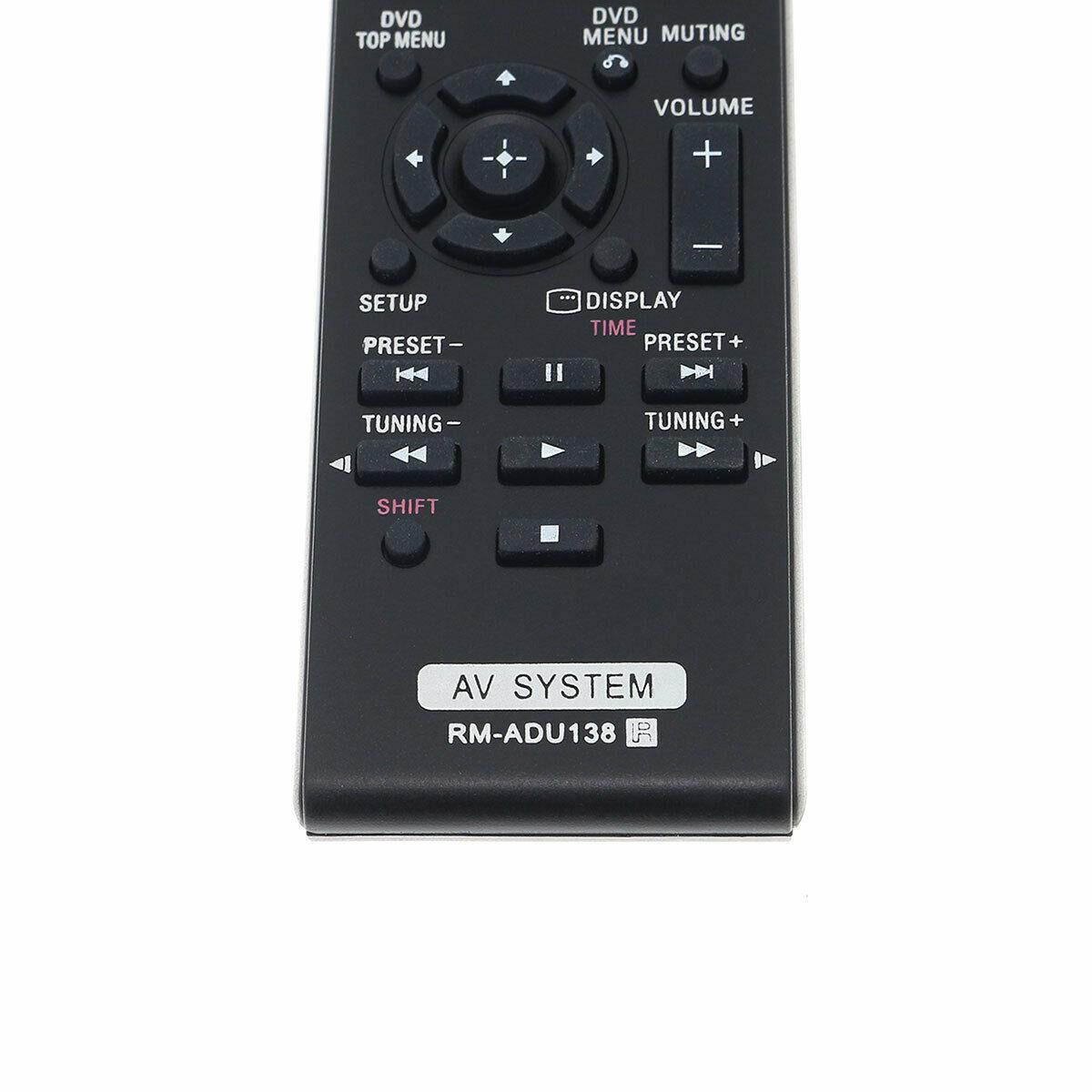 Replacement Audio Receiver Remote Control for Sony HCD-TZ130