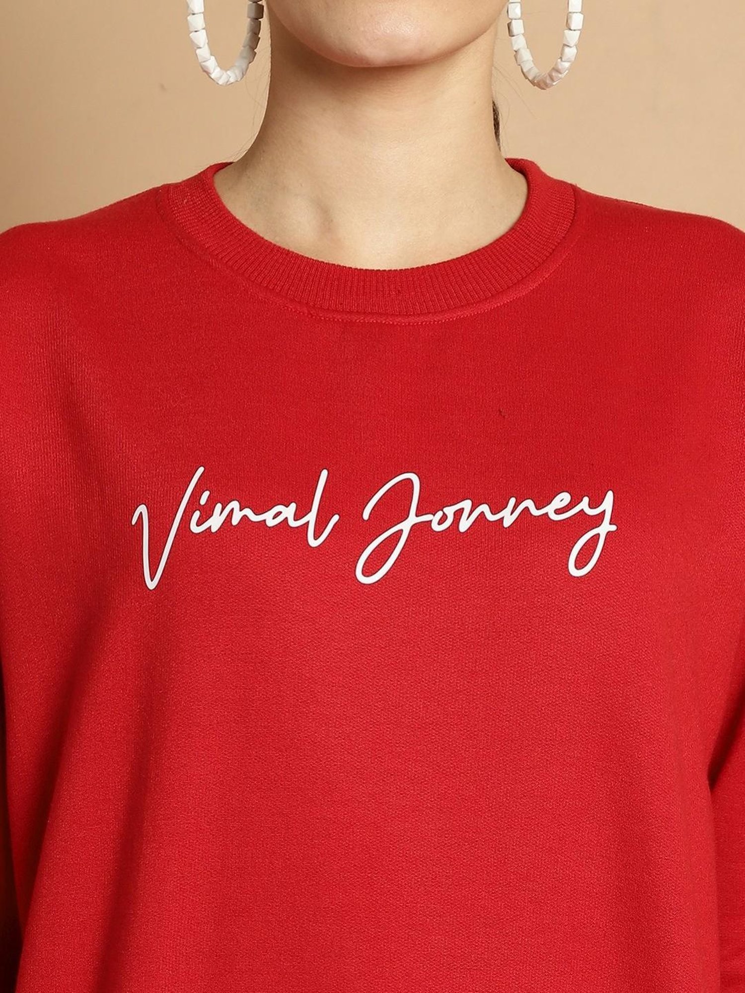 Vimal Jonney Maroon & Rust Printed Sweatshirt - Pack Of 2