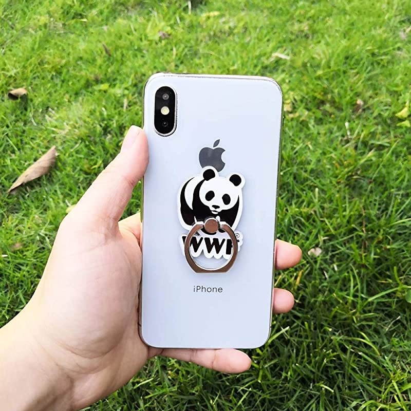 ZOEASTTM 3 Pack  Grip Kung Fu Panda Raccoon Universal 360&deg; Adjustable Holder Car Desk Hook Stand Stent Mount Kickstand Compatible with iPhone X Plus Samsung iPad Tablet 3pcs Panda