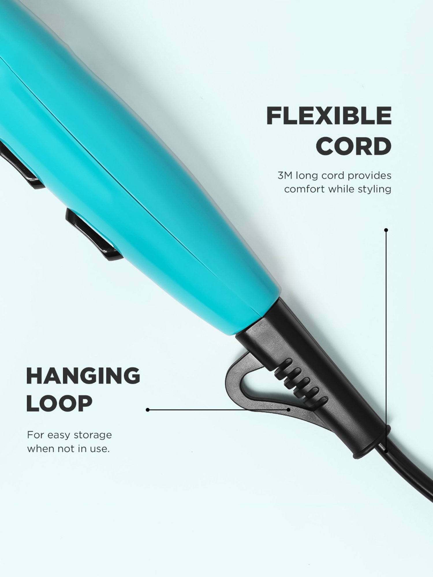 Ikonic Me Ultra Light 2000 Hair Dryer - Teal